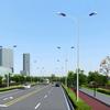 Fabricantes de Lámparas Viales Personalizadas Venta al por Mayor 8.1m 12m Postes de Farolas de Doble Brazo Suministro Lámparas de Poste Alto y Postes de Farolas