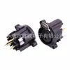 Suministro de Conectores XLR de 3 Pines Chapados en Oro, Tomas XLR con Pines Doblados, Conectores Macho y Hembra, Conectores XLR con Placa para Soldar, Conectores Macho y Hembra