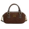 Bolsa Pequena Fosca Vintage Outono e Inverno Feminina 2024 Nova Chegada Popular Versátil Bolsa Transversal Super Popular Bolsa de Boliche Portátil