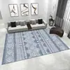 Alfombra de terciopelo de cristal dedicada transfronteriza para Marruecos, manta completa de área grande, para el hogar, resistente al desgaste, antideslizante, para sofá, mesa de café