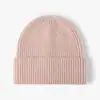 Gorros Cálidos de Otoño e Invierno para Mujer, Gorros de Punto Cálidos para Exteriores de Color Sólido Estilo Europeo y Americano, Gorros de Lana Simples y Modernos Estilo Coreano para Hombre