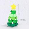 Decoraciones para Pastel de Navidad Estrellas de Arcilla Blanda Árbol de Navidad Papá Noel Decoración para Pastel de Navidad Decoración de Pastel Enchufe