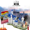 Quebra-Cabeças Estéreo Transfronteiriços, Série Arquitetônica Mundialmente Famosa, Auxílios de Ensino de Geografia, Modelos Montáveis DIY, Brinquedos de Ciência e Educação, Divertido