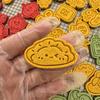 Set de Galletas para Mascotas para el Año del Caballo 2026, Lingote de Fortuna y Riqueza, Bocadillos Horneados Estampados para Gatos y Perros