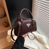 Bolsa de Bowling de Mão Retrô de Alta Qualidade para Mulheres, Nova Moda Casual Bolsa de Ombro 2026 Bolsa Transversal Versátil