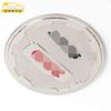 Adecuado para lentejuelas de tapa de tanque de combustible Zhongtai Z500, película protectora antiarañazos para tapa de llenado de combustible Z500, apariencia de piezas de automóvil