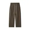 Pantalones Casuales Rectos de Color Sólido de Moda para Hombre ACU, Nueva Llegada Otoño 2026, Pantalones de Chándal Simples y Cómodos con Remaches para Hombre