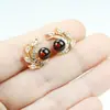 Brincos de Âmbar Sangue Naturais, Brincos Simples de Âmbar Sangue com Contas Redondas de 6mm, Brincos de Estrela Cauda de Fênix com Design de Nicho
