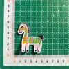 Nova Moda Desenho Animado Pequeno Bordado Solúvel em Água Pônei DIY Decoração de Roupas Acessórios Atacado
