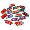 Pulseras Elásticas de Campana con Letras de Colores, Equipo de Animación para Reuniones Deportivas Estudiantiles, Equipo Infantil para el Día del Niño, el Día Nacional y el Día de Año Nuevo