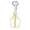 Tijeras para huevos de codorniz tijeras de acero inoxidable cortador de huevos tijeras para abrir cáscara de huevo de ave separador para abrir cáscara de huevo tijeras de cocina