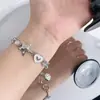 Estilo Dulce Estrella de Amor Estilo Retro de Alta Calidad Accesorios Refinados Pulsera Versátil Individualidad Estilo Nicho Pulsera de Estilo Elegante