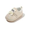 Sapatos Novos para Bebê Primavera e Outono Sapatos para Bebê Masculinos e Femininos Solado Macio 6-12 Meses Sapatos Antiderrapantes para Crianças Pequenas de Um Ano