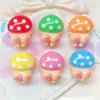 Acessórios de Resina de Cogumelo com Bumbum de Bolinhas Desenho Animado Acessórios para Pulseira DIY Feita à Mão Corrente de Celular