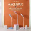 Luminária de Mesa LED Ajustável para Proteção dos Olhos Touch USB Multifuncional Carregamento e Inserção Duplo Propósito Leitura Cabeceira Pequena para Estudantes