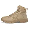 Botas tácticas de entrenamiento al aire libre nuevas transfronterizas, botas de combate elegantes y versátiles para hombre, botas de trabajo de caña alta para desierto, calzado de moda