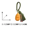 Pingente de Lingote Fofo Esculpido em Sândalo Natural Artesanato em Madeira Estilo Criativo Chaveiro Decoração de Bolsa Venda por Atacado