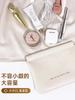 Bolsa de Cosméticos com Fechamento Automático Bolsa de Armazenamento Armazenamento com Mola PU de Alta Qualidade Acessível Textura Luxuosa Pincel de Maquiagem Portátil