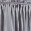 Roupa de Cama Antiderrapante Saia de Cama Elástica Americana Sem Superfície de Cama Capa de Cama Branca Saia Cobertura Contra Poeira Avental de Cama Coreano Espessado