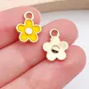 Mistura 30 Gotas Óleo Amarelo Laranja Abelha Borboleta Flor Liga Pingente DIY Pulseira Brincos Colar Pingente Acessórios
