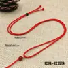 Cordón de Colgante Ajustable, Cordón Fino de Cuerda para Colgar Colgantes, Cordón de Jade, Colgante de Cristal Tejido a Mano, Cordón para Colgar Joyería de Cinabrio al por Mayor