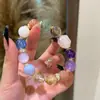 [Qiaoen] Doce da Sorte Natural Duobao Pulseira Pó de Cristal dos Cinco Elementos Pulseira com Design Joker Lote