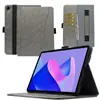 Funda Protectora para Tableta con Patrón de Tela Personalizada, Funda de Cuero Anticaídas, Funda Protectora para iPad Pro Compatible con Aire, Logo Personalizado Amazon