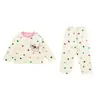 Pijama de una pieza para niña, Nuevo estilo para primavera y otoño, Ropa para casa, Monopadre de manga larga para bebés niñas