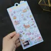 Pegatinas de Gemas de Diamante Hermosas Estilo Japonés Dibujos Animados Relieve Estéreo 3D Pegatinas Decorativas DIY para Niños y Niñas Funda de Teléfono Móvil