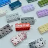 8764 Colgante Llavero de Bloque de Construcción de Puntos 2x4 Colorido Accesorios de Joyería Hechos a Mano DIY Colgante Producto Combinado Transfronterizo