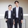 Trajes de Otoño e Invierno de un Botón al por Mayor para Hombre y Mujer, Ropa Formal para Empresa, Trajes de Negocios Corporativos de Alta Calidad sin Planchado