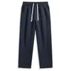 Pantalones deportivos para exteriores transfronterizos para hombre, estilo primavera y otoño, pantalones casuales holgados, pantalones rectos de pierna ancha, pantalones de color liso, talla grande