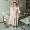 Camisola de verão estilo coreano fofa solta longa 2020 novo pijama feminino verão estudante ins roupa de casa pode ser usada fora