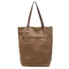 Bolsa Feminina de Lona Lavada Vintage Unissex Simples de Grande Capacidade Bolsa de Ombro Masculina Estilo Coreano Harajuku Portátil Bolsa Tote Versátil