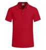 Camisa polo piqué dinâmica de manga curta para homens, feita de nylon + elastano, com logo estampado, adequada para uso em grupo e vestuário de trabalho