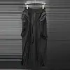 Nuevos Pantalones Casuales de Diseño Plisado Otoño Temprano 2025 Moda de Nicho para Mujer Pantalones Cargo de Pierna Ancha en Capas Pantalones Largos