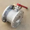Suministro directo de fábrica válvula de bola redonda válvula de bola redonda de aleación de aluminio válvula de bola de coche cisterna de 3 pulgadas válvula de bola pasante