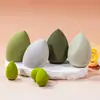 Set de Esponjas de Maquillaje Transfronterizo, No Absorbe Polvo, Doble Uso para Aplicación Seca y Húmeda, Herramientas de Maquillaje, Esponja, Borla