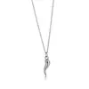 Lele Jewelry Estilo Ins Colgante de Acero Inoxidable de Chile Pequeño Collar Colgante Bestseller de Amazon Nicho Diseño Creativo