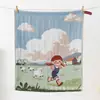 Toalla de Gasa de Algodón Puro, Toalla Cuadrada de Gasa de Cuatro Capas, Toalla Cuadrada 100% Algodón para Niños de Guardería, Exportación al por Mayor a Corea, Paño de Cocina