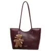 Moda Coreana Japonesa Retro Gama Alta para Viaje Cotidiano Gran Capacidad 2026 Bolso Tote de Hombro Único y de Mano para Mujer Otoño Invierno Nuevo