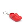 Regalo mayoreo personalidad creativa mini pantuflas colgante de pareja colgante para bolsa de coche simulación zapatos con agujeros llavero