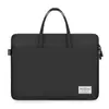 Bolsa para Laptop de Estudiante, Maletín, Bolsa de Información para Reuniones de Oficina, Bolsa Sencilla de Lona para Documentos, Texto de Logo Imprimible