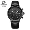 Relógio de Negócios Masculino OCHSTIN/Augustdon Moda Três Olhos 6 Ponteiros Relógio Masculino Luminoso
