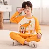 Pijamas y Ropa de Casa para Niños Primavera 2026 Estilo Nuevo Primavera y Otoño para Niñas Algodón Puro Conjunto de Ropa de Algodón para Bebés Niños Ropa para Exteriores