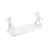 Estante de Almacenamiento de Cocina Multifuncional Creativo para el Hogar Villano Sin Taladro Montado en Pared Estante de Almacenamiento para Baño Inodoro Venta al por Mayor