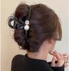 Pinza para el Cabello Extra Grande de 13 cm para Mujeres con Cabello Grueso, Nuevo Modelo 2026, Tamaño Grande Sencillo, Aspecto de Alta Gama, Pasador para la Parte Posterior de la Cabeza, Pinza de Tiburón