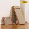 Tabla de Rascar Triangular para Gatos, Tabla Vertical para Uñas de Gato, Resistente al Desgaste, Resistente a los Arañazos, No Suelta Pelo, Juguete Trepador para Gatos, Afilador de Garras, Cama para Gatos