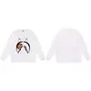 Suministro Mayorista Transfronterizo de Marca de Moda de Comercio Exterior Sudadera Pesada de Cuello Redondo Chaqueta de Manga Larga Tiburón