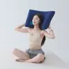 Almohada de Espuma Viscoelástica de Corte a Presión Cero Núcleo de Almohada Núcleo Interior de Almohada Rebote Lento Soporte de Poliuretano de Doble Capa Protección para el Cuello Transpirable